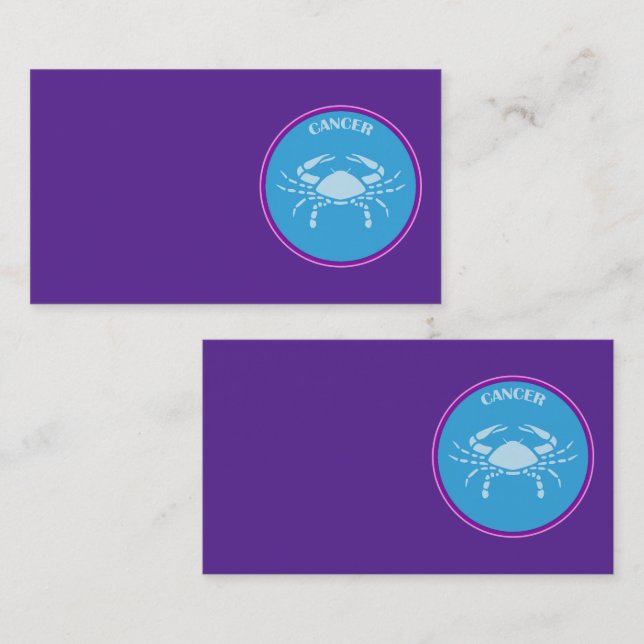 Cancer Business Card (Front/Back)