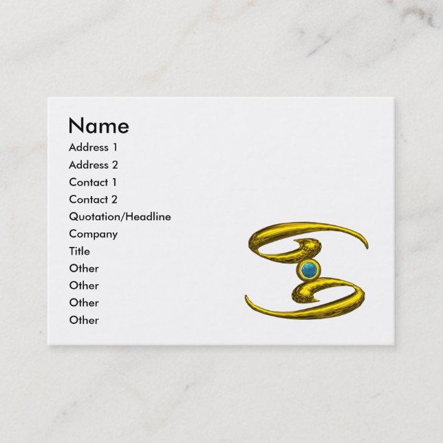 CANCER BUSINESS CARD (Front)