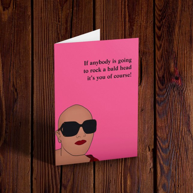 Cancer/Chemo Hair Loss  Card (Creator Uploaded)