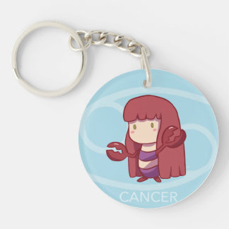 Cancer Chibi Key Ring