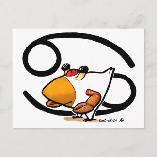 Cancer Chicken Postcard