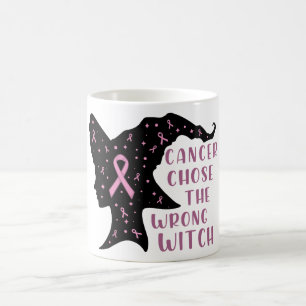Cancer Chose the Wrong Witch Coffee Mug