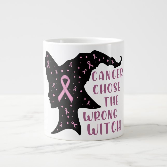 Cancer Chose the Wrong Witch Speciality Mug (Front)
