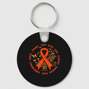 Cancer Clothing - Leukaemia Awareness 1  Key Ring