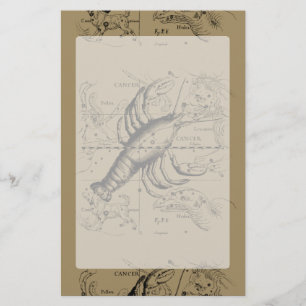 Cancer Constellation by Hevelius circa 1690 Stationery