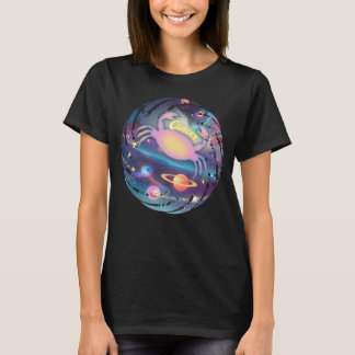 Cancer crab astrology birth sign zodiac horoscope T-Shirt