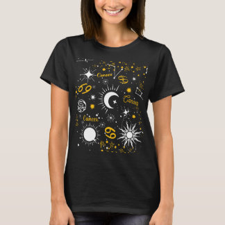 Cancer crab astrology birth sign zodiac horoscope T-Shirt