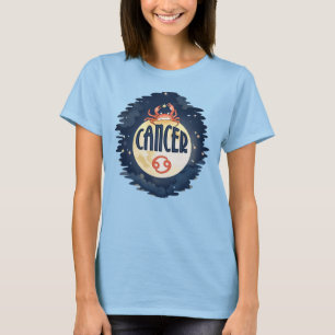 Cancer crab astrology moon zodiac sign horoscope T-Shirt