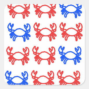 Cancer Crab Gift for Her – Simple Zodiac Sticker 