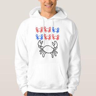 Cancer Crab Mark – Soft Zodiac Identity Piece Hoodie