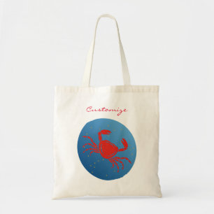 Cancer Crab Zodiac Thunder_Cove Tote Bag