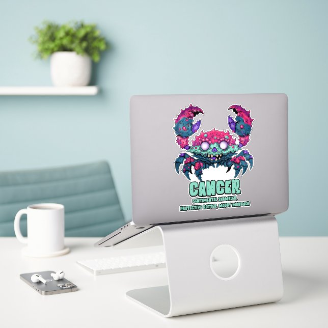 Cancer Crab Zombie (Laptop On Desk)