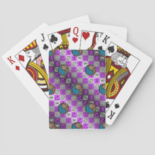 Cancer & Earth Boar Classic Playing Cards