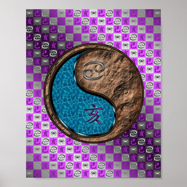 Cancer & Earth Boar Poster (Front)