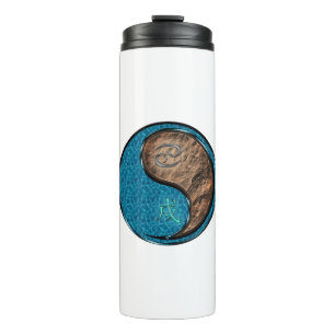 Cancer & Earth Dog Thermal Tumbler
