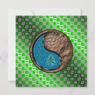 Cancer & Earth Goat Card