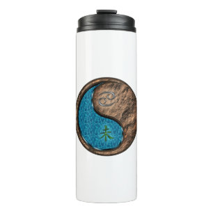 Cancer & Earth Goat Thermal Tumbler
