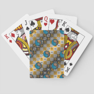 Cancer & Earth Horse Playing Cards