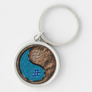 Cancer & Earth Ox Key Ring