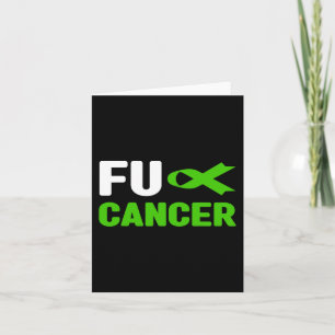Cancer - Fck Bile Duct Cancer Awareness 2 Card