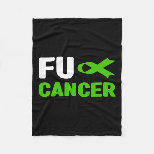 Cancer - Fck Bile Duct Cancer Awareness 2 Fleece Blanket