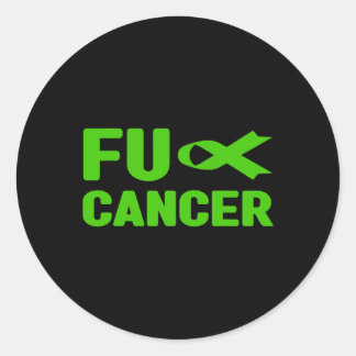 Cancer - Fck Bile Duct Cancer Awareness 3  Classic Round Sticker