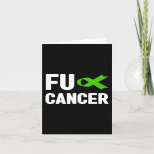 Cancer - Fck Bile Duct Cancer Awareness 4 Card