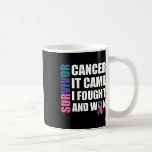 Cancer Fight Cancer Ribbon 16 Coffee Mug