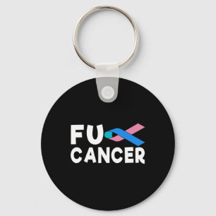 Cancer Fight Cancer Ribbon 21 Key Ring