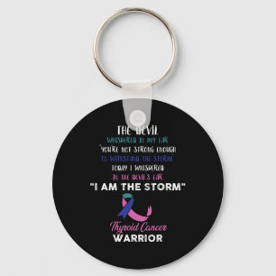 Cancer Fight Cancer Ribbon 2 Key Ring