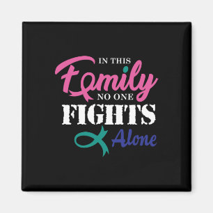 Cancer Fight Cancer Ribbon 3 Magnet