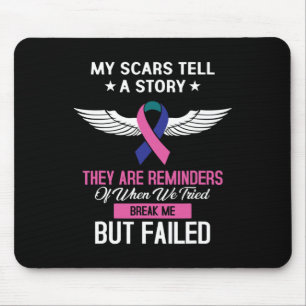 Cancer Fight Cancer Ribbon 6 Mouse Pad