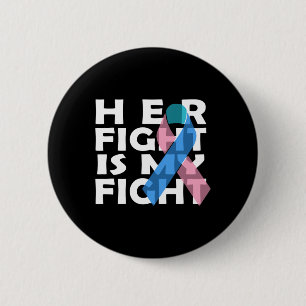 Cancer Fight Cancer Ribbon 8 6 Cm Round Badge