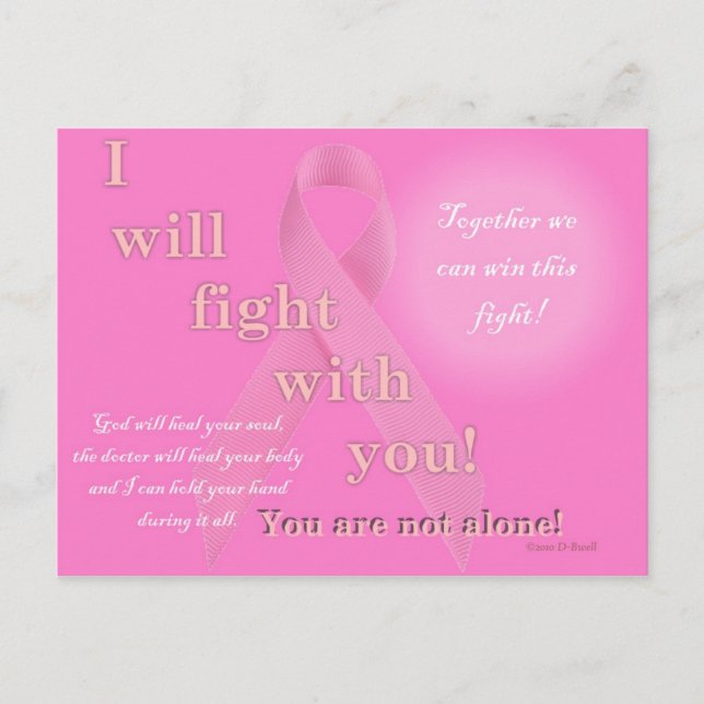Cancer Fight Postcard (Front)