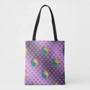 Cancer & Fire Boar Tote Bag