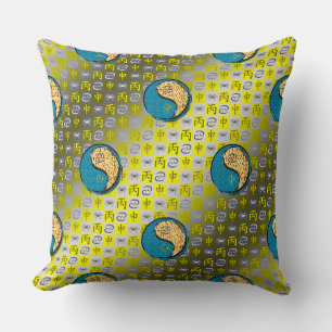 Cancer & Fire Monkey Cushion