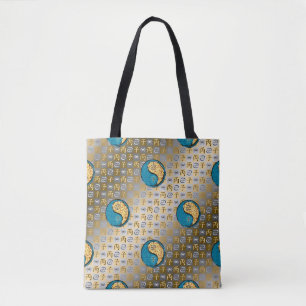 Cancer & Fire Rat Tote Bag