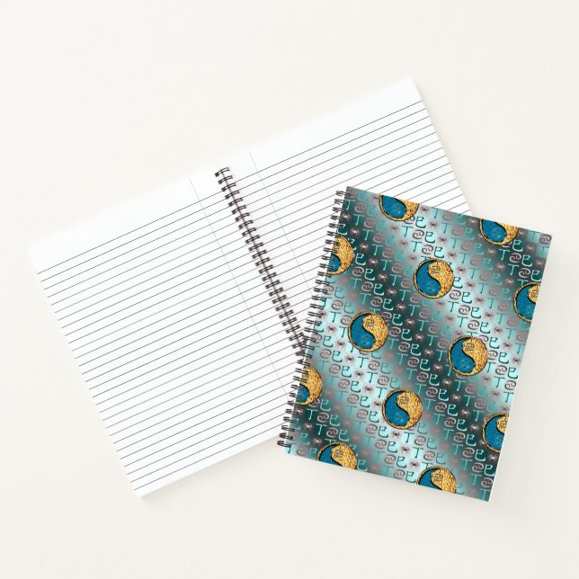 Cancer & Fire Snake Notebook (Inside)