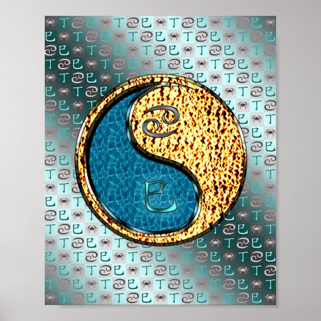 Cancer & Fire Snake Poster (Front)