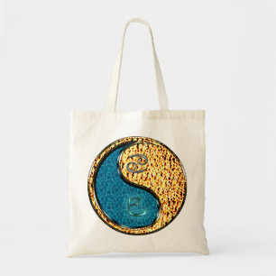 Cancer & Fire Snake Tote Bag