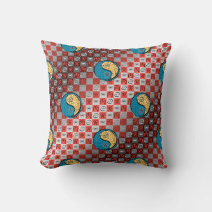 Cancer & Fire Tiger Cushion
