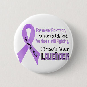 Cancer For Every…..I Proudly Wear Lavender 1 6 Cm Round Badge