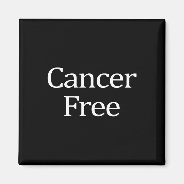 Cancer Free -  Magnet (Front)