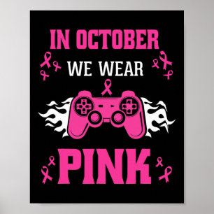 Cancer Gaming Kids Boys Youth Poster