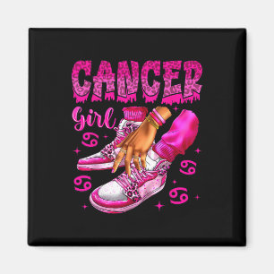 Cancer Girl Birthday Black Women Sneakers Zodiac B Magnet