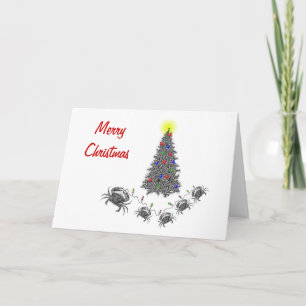 Cancer Horizontal Christmas Card with text
