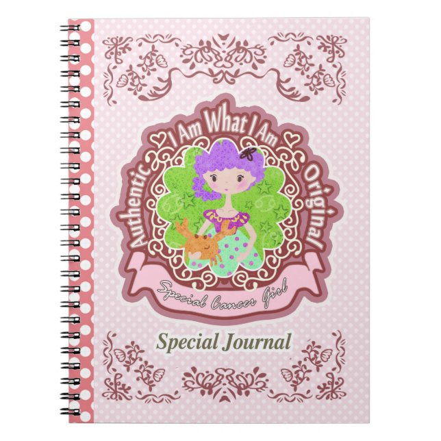 Cancer Horoscope  Notebook (Front)