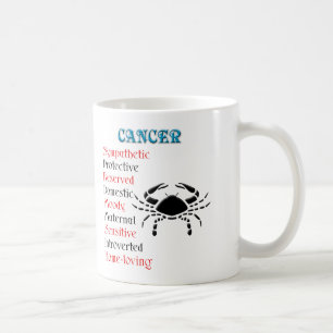 Cancer Horoscope Zodiac Sign Coffee Mug