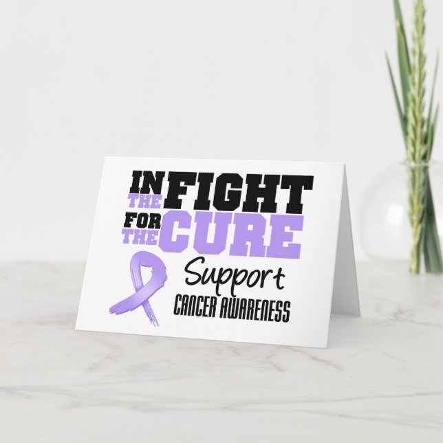 Cancer In The Fight For The Cure Card (Front)