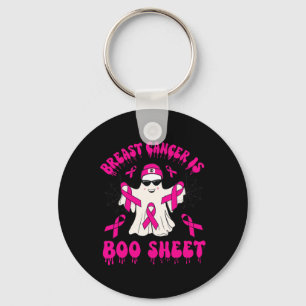 Cancer Is Boo Sheet Halloween Breast Cancer Awaren Key Ring